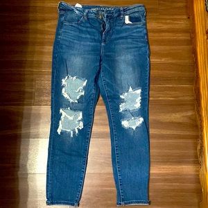 AE distressed Hi-Rise Jeggings